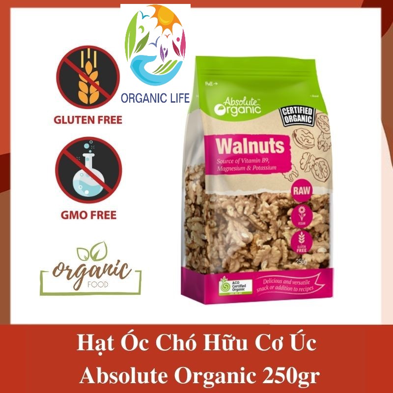 Óc chó absolute úc - nhân óc chó tách sẵn vỏ