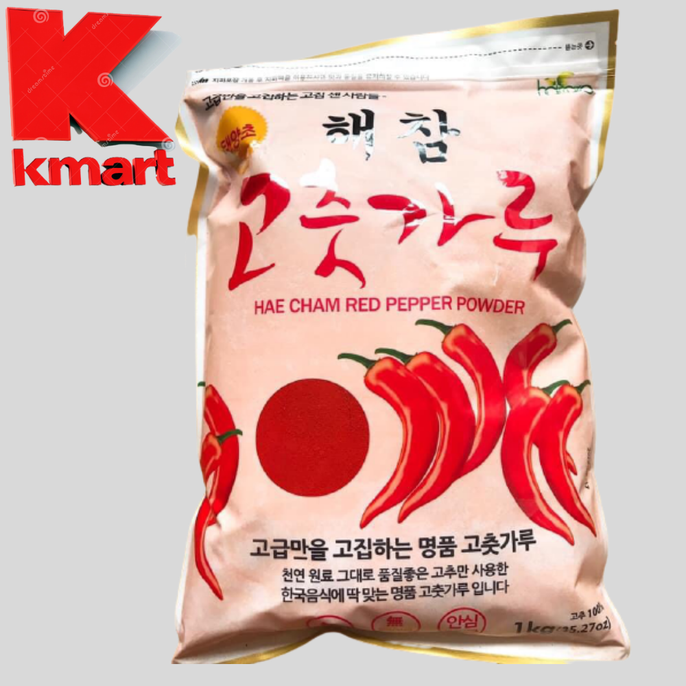 Ớt bột Mịn Hàn Quốc HAE CHAM 1 KG làm Kim Chi và gia vị món ăn