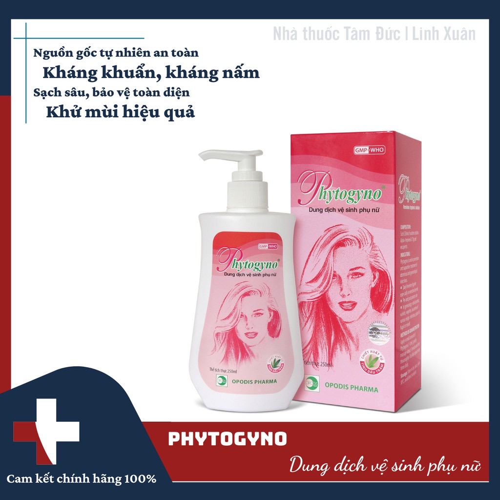 Dung dịch vệ sinh phytogyno cô gái
