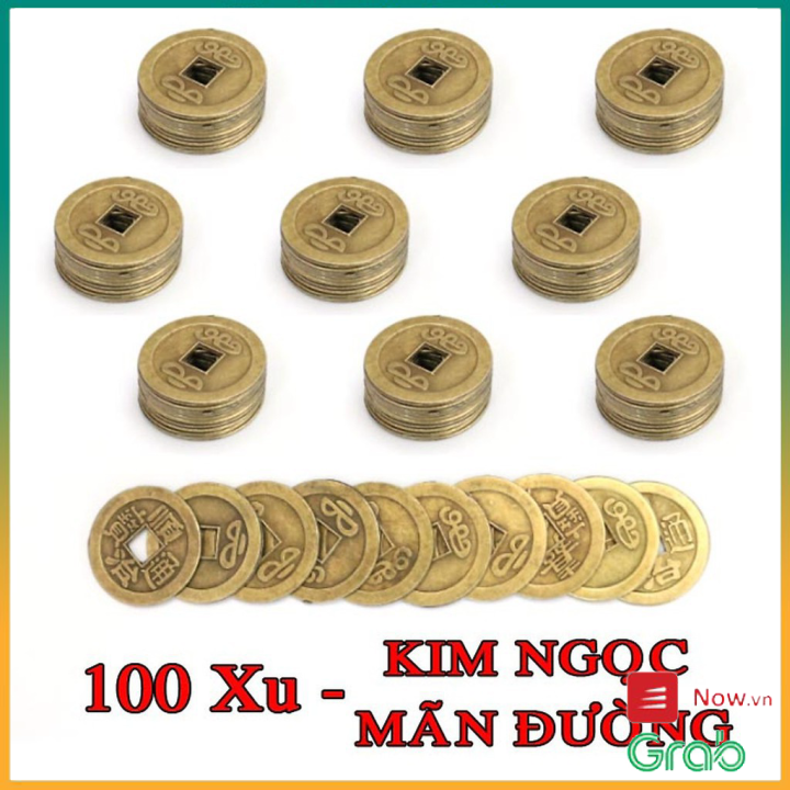 Đồng xu may mắn , Đồng xu phong thuỷ ngũ đế - chiêu tài, may mắn, bình an