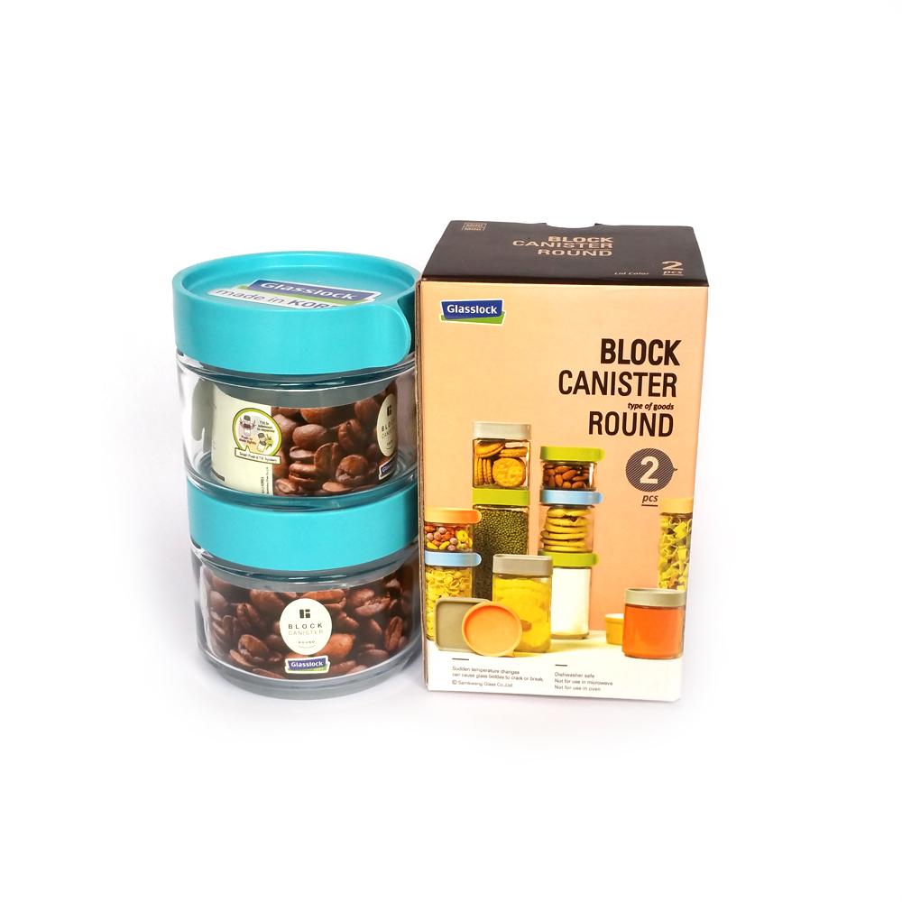Bộ 2 hũ đựng thủy tinh glasslock 250ml ig798