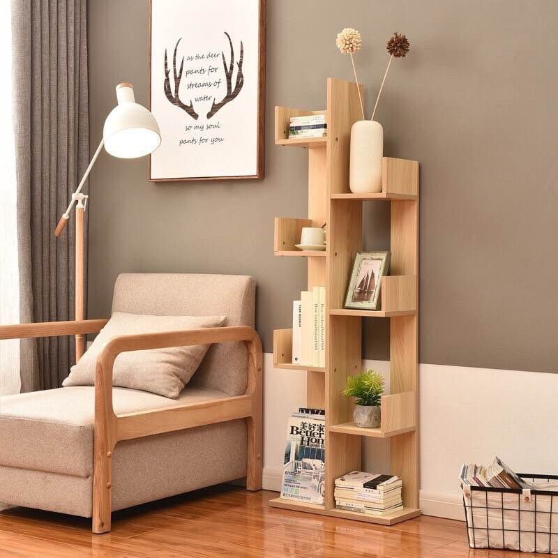🔥 sale sốc 🔥 kệ sách xương rồng - kệ sách hình cây lắp ghép đa năng gỗ mdf