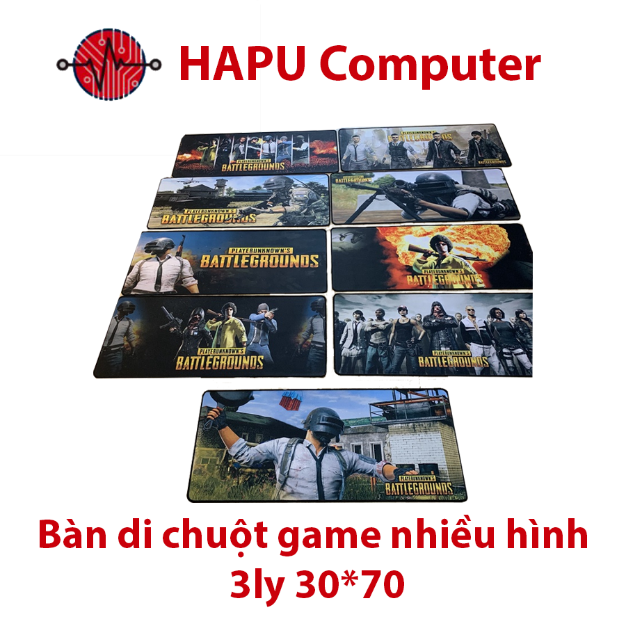 Bàn di chuột game nhiều hình 3ly 30*70 | Lót chuột game