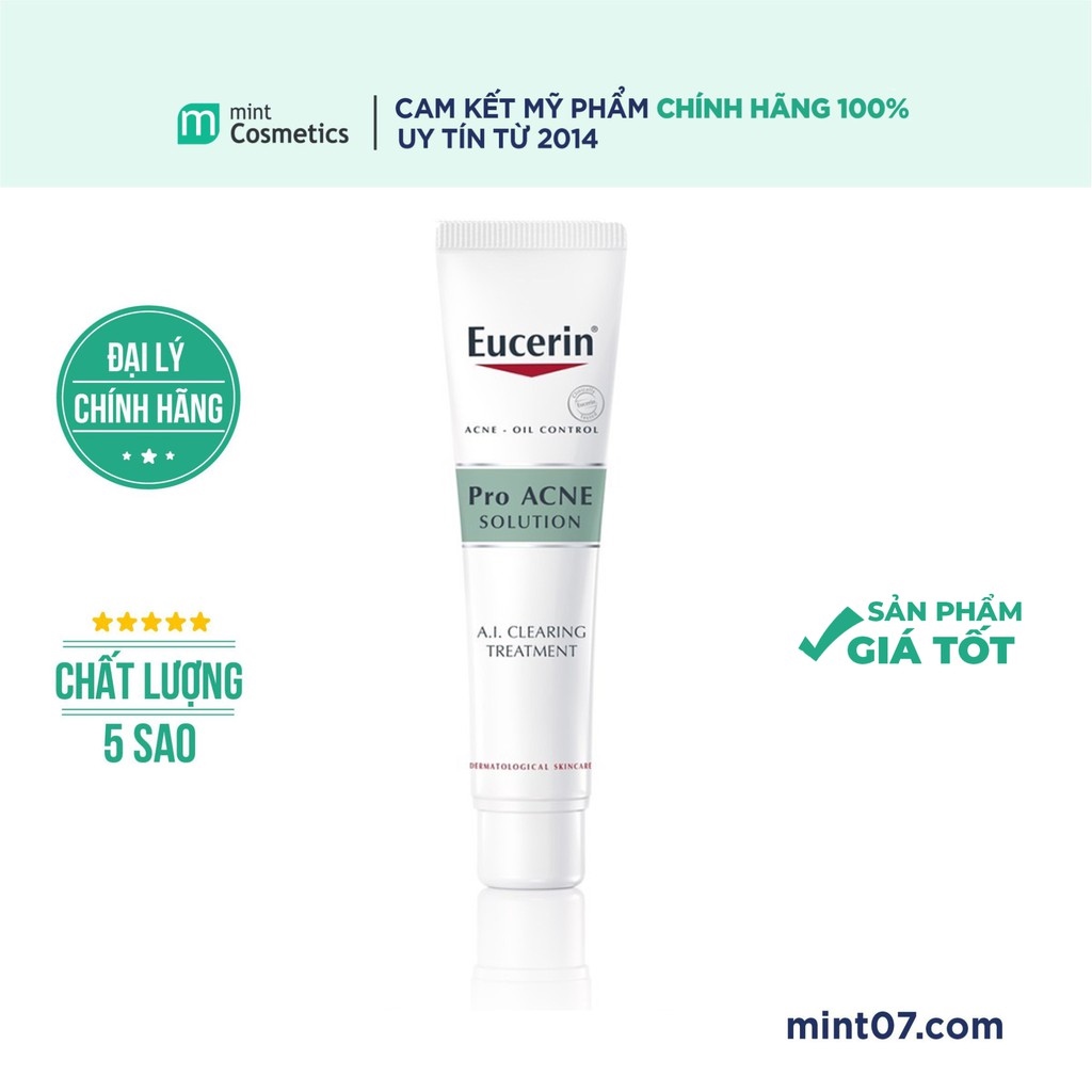 ♟ Chấm mụn Eucerin Pro Acne Solution A.I Clearing Treatment