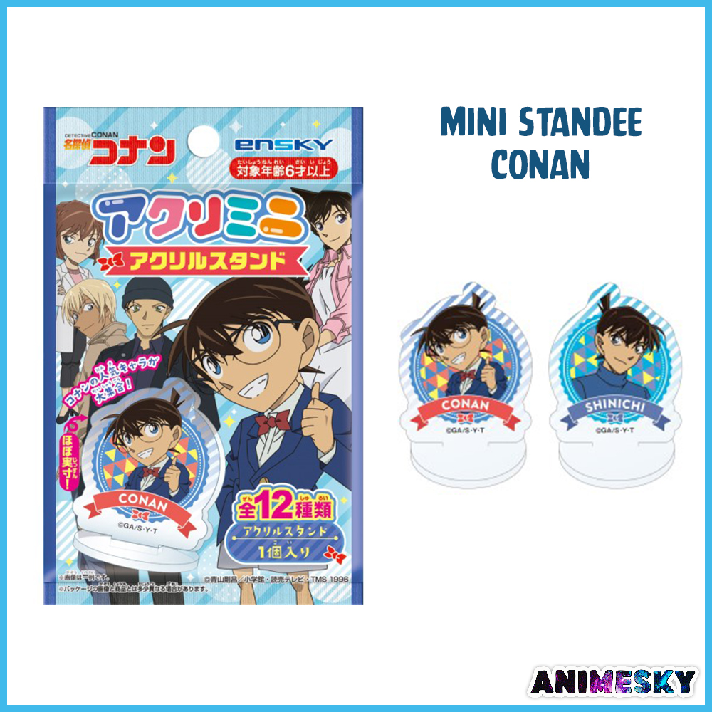 Pack nhân phẩm mini standee Conan Ensky - Mô hình mini Detective Conan