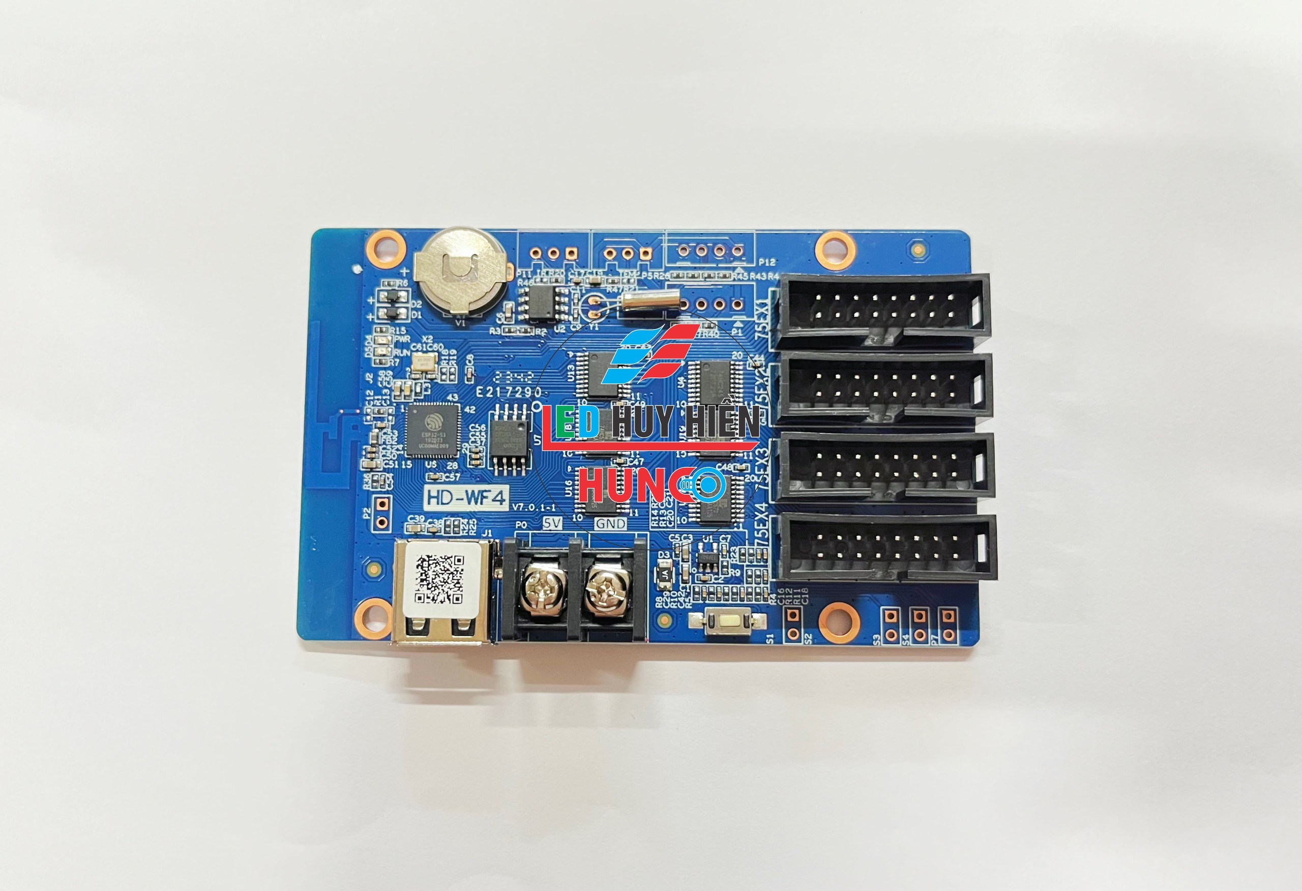 Card HD WF4, Mạch phun màu 4 cổng (USB, Wifi) chuyên dùng cho Module Full màu