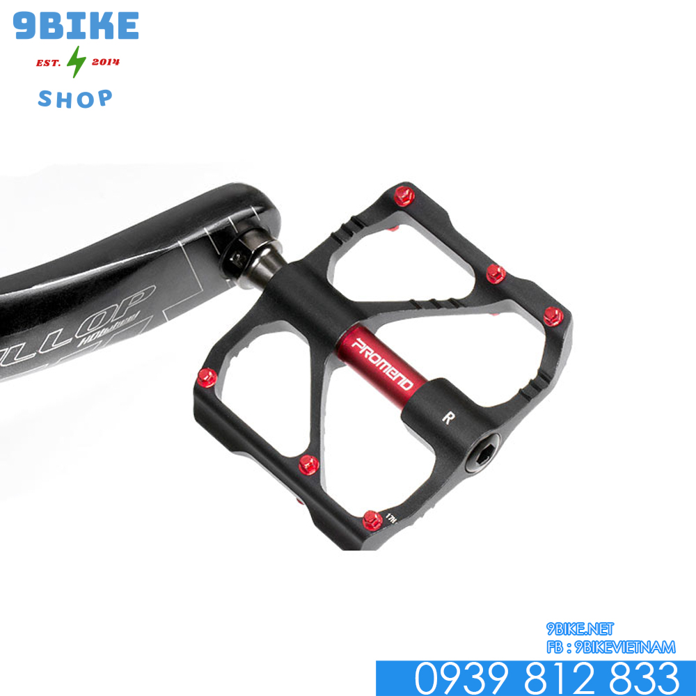 [Ảnh thật] [Chính hãng] Pedal xe đạp Promend PD-R87 MÀU ĐEN