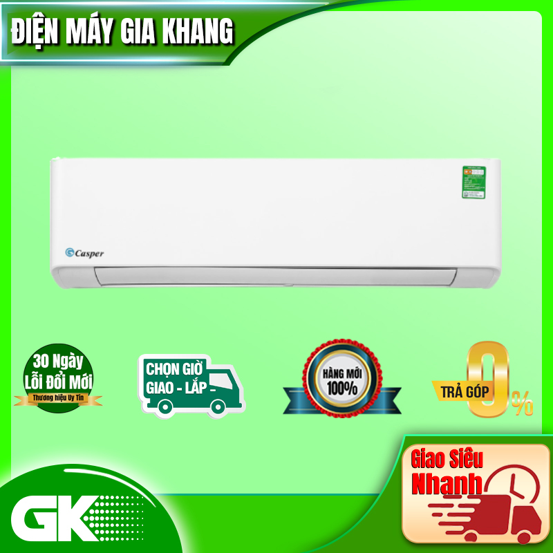 Điều hòa casper 9000 btu 1 chiều lc-09fs33