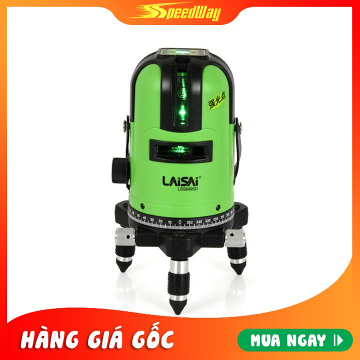 Máy cân bằng laser 3 tia xanh laisai lsg649sd3