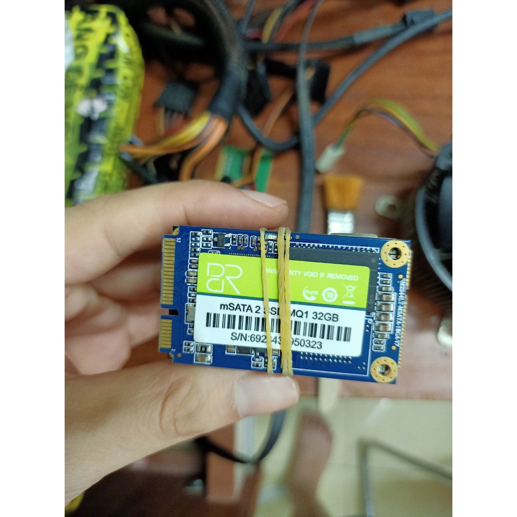 Ổ cứng ssd msata 32gb. Hàng tháo máy. Dùng được cho laptop