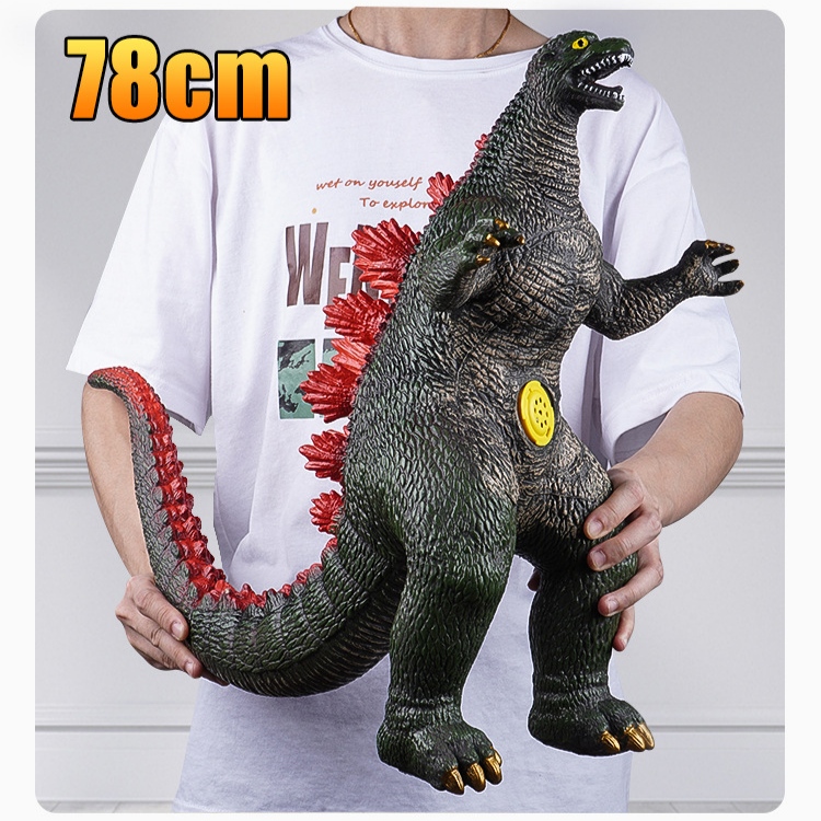 Mô Hình đồ chơi khủng long godzilla bằng cao su mềm