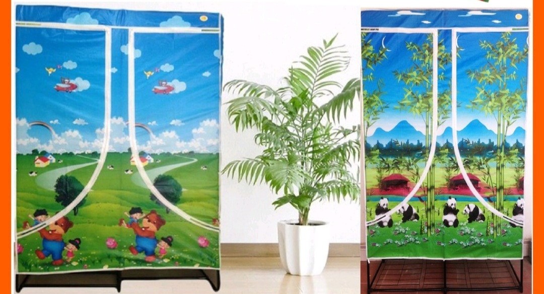Tủ đựng quần áo - tủ vải thiên nam sơn 2 buồng bền đẹp chắc chắc