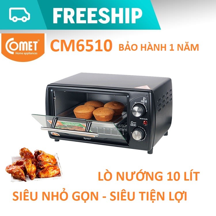Lò nướng điện comet cm6510 siêu tiết kiệm điên,tiện lợi dễ dàng sử dụng..phù hợp với không gian nhỏ..bảo hàn 12 tháng
