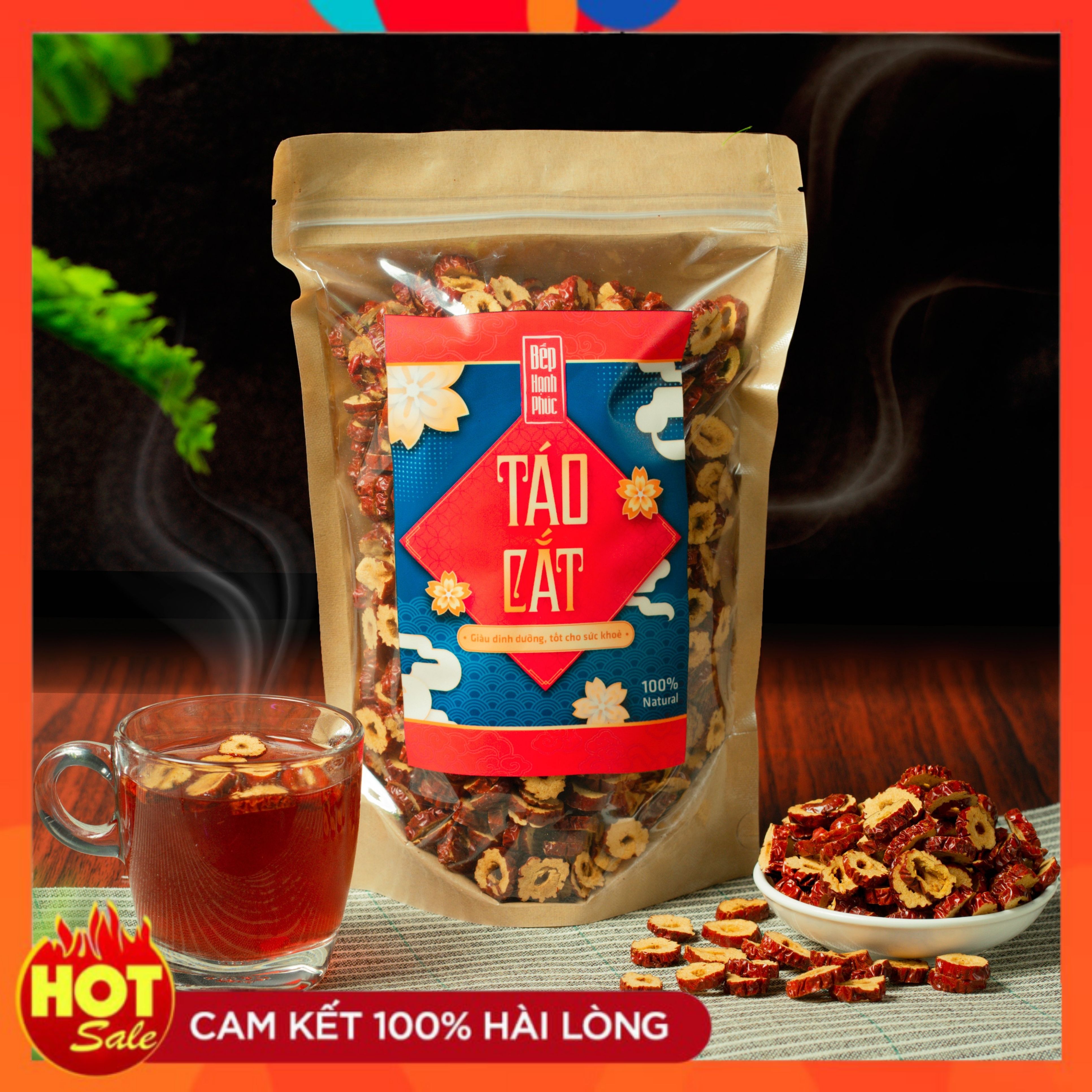 Freeshipmax - táo đỏ cắt khô loại 1 ❤️freeship❤️ táo cắt lát khô