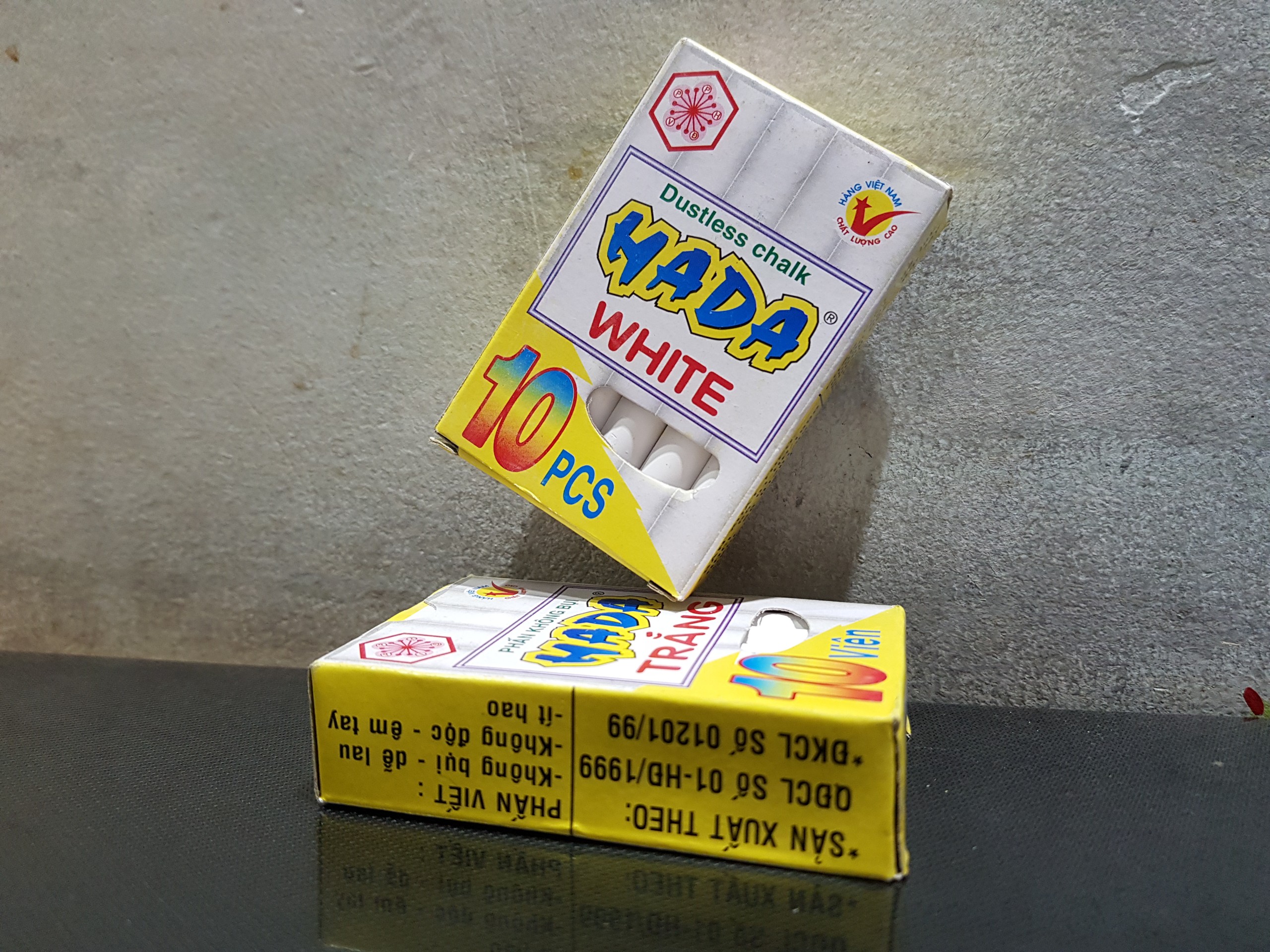 [HCM]Phấn trắng viết bảng HADA 10 viên giá sốc