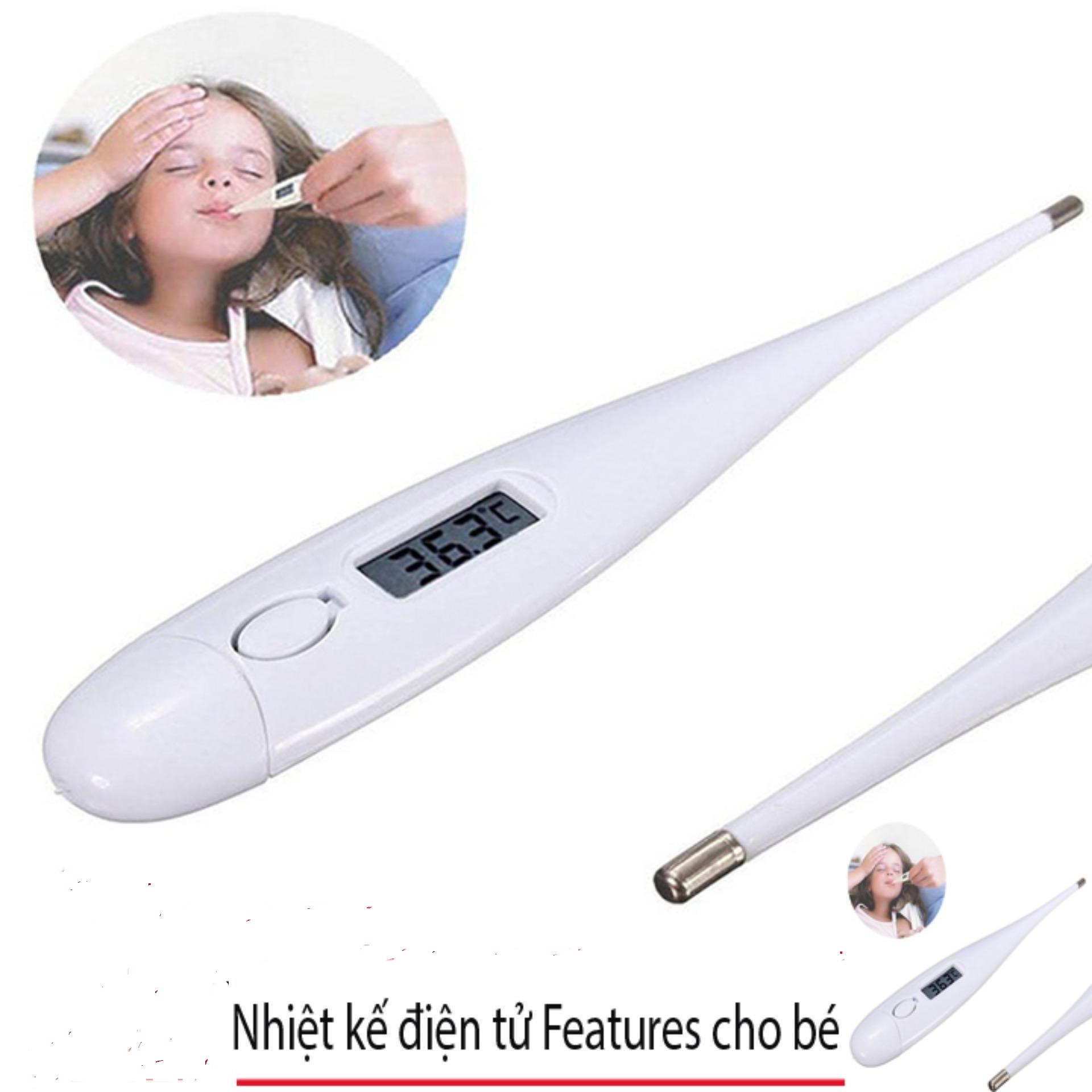 Nhiệt kế điện tử kẹp nhiệt độ Features K-018 mới full box