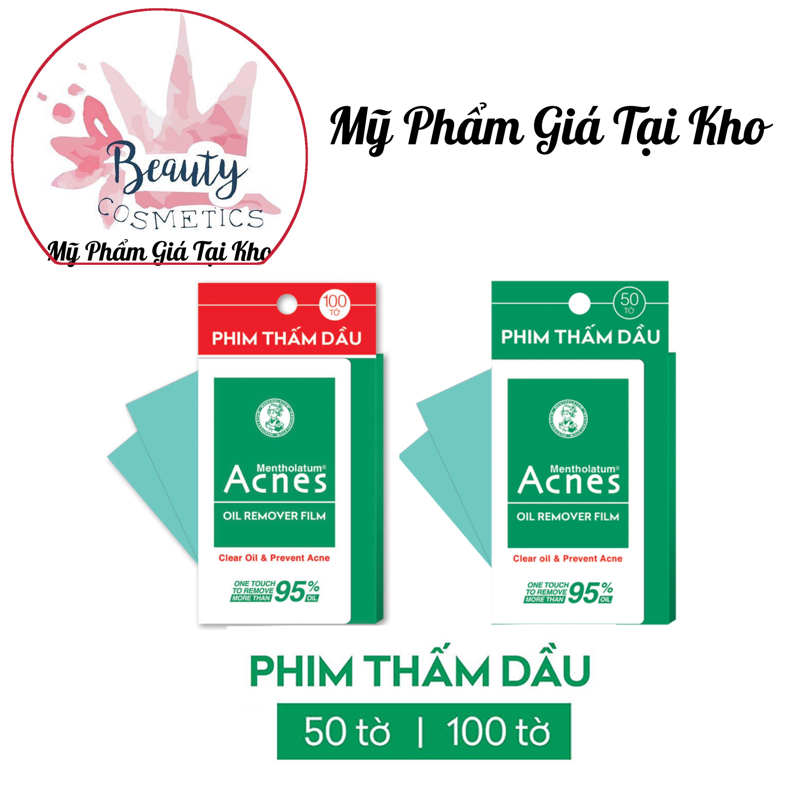 [HCM]Phim thấm dầu Acnes Oil Remover Film 50 tờ