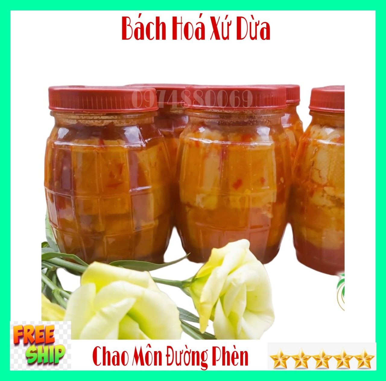 Hủ 450gr Chao môn đường phèn siêu béo