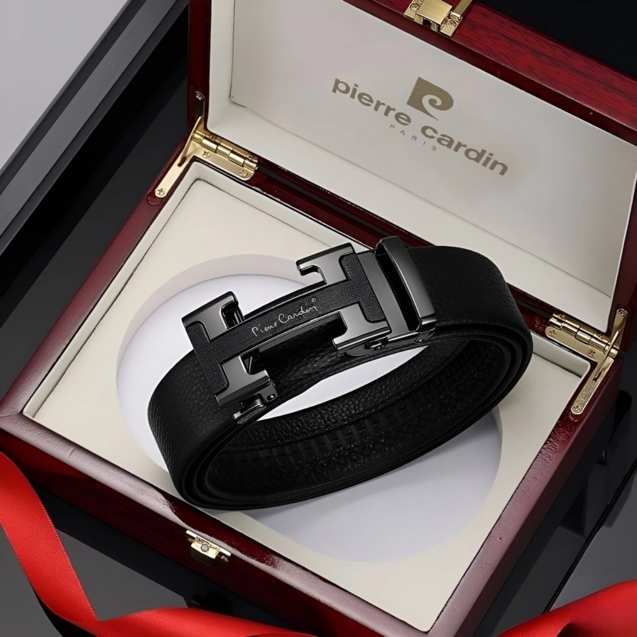 Thắt lưng nam, nịt nam da bò Pierre cardin mã BE-P022H sang trọng mã mới nhất 2023