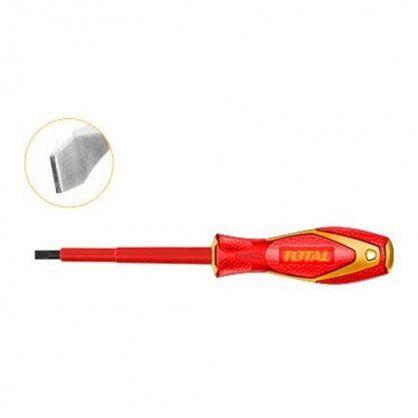 Tua vít dẹp cách điện sl5.5x125 total thtis5125