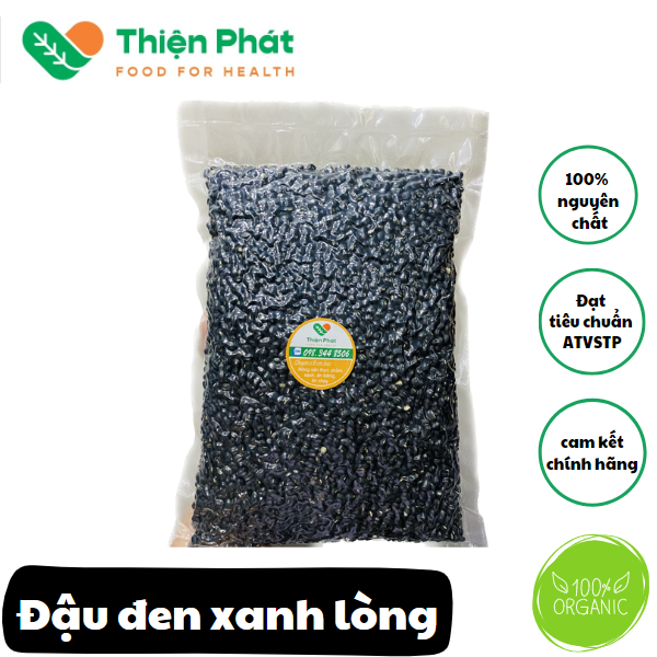 Đậu đen xanh lòng sống hạt nhỏ