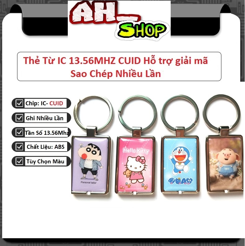 [COPY] Phôi Thẻ Từ VIP COPY bằng điện thoại UID Gen 2 sao chép nhiều lần Thẻ Thang Máy 13.56Mhz