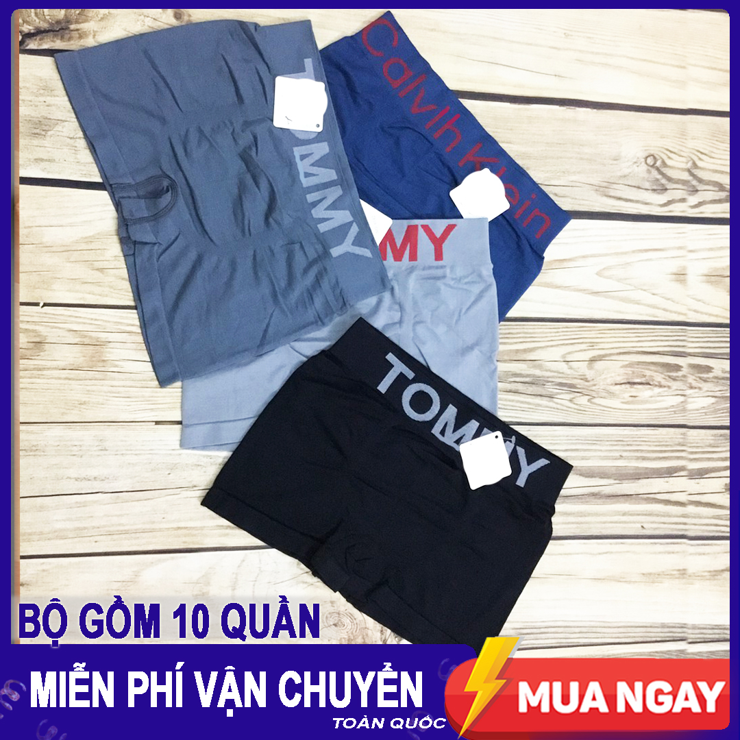Combo 10 quần lót nam - quần đùi nam hàng nhật - dệt kim