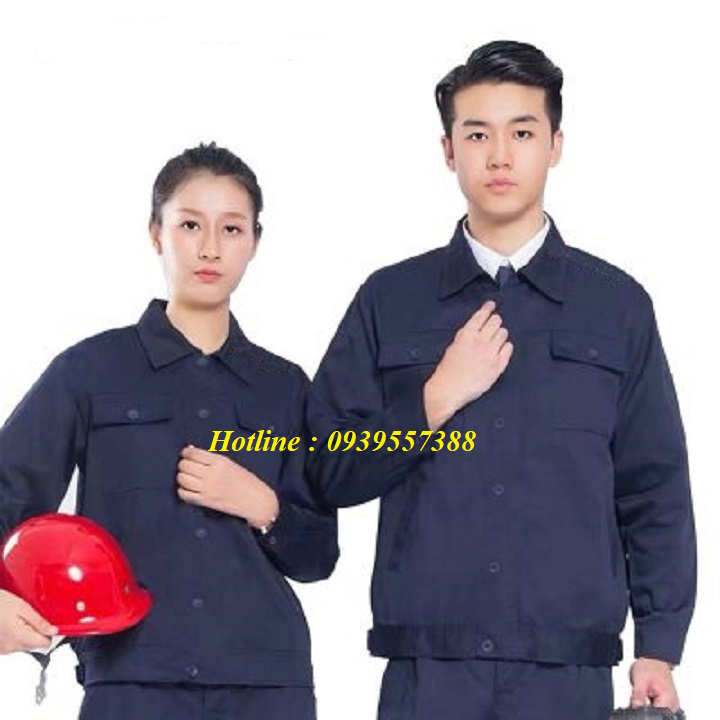 Bộ quần áo bảo hộ lao động vải kaki hàn quốc loại 1