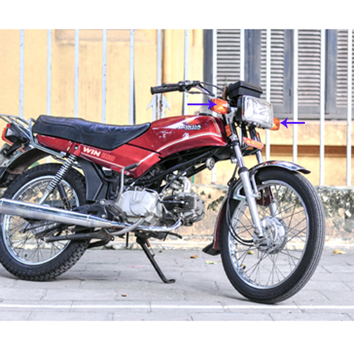 [ XẢ KHO ]Cụm đèn pha trước xe WIN - Pha đèn xe WIN kèm bóng