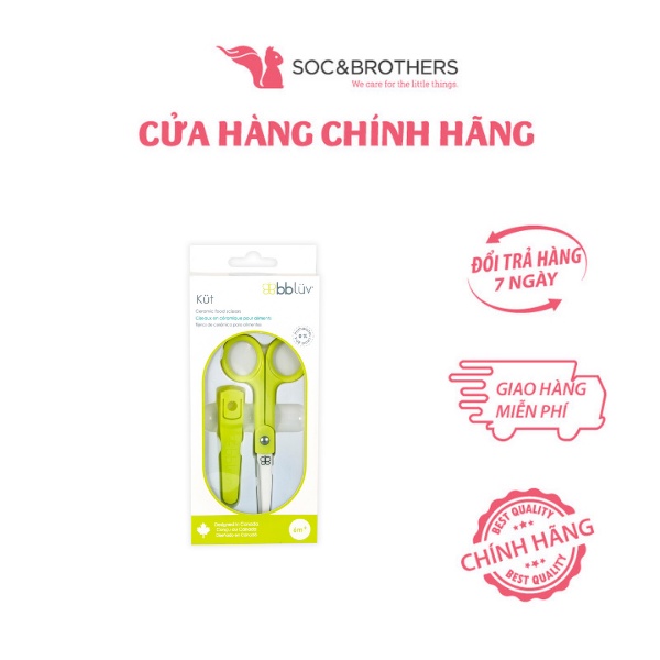 Kéo cắt thức ăn cho bé bbluv kut