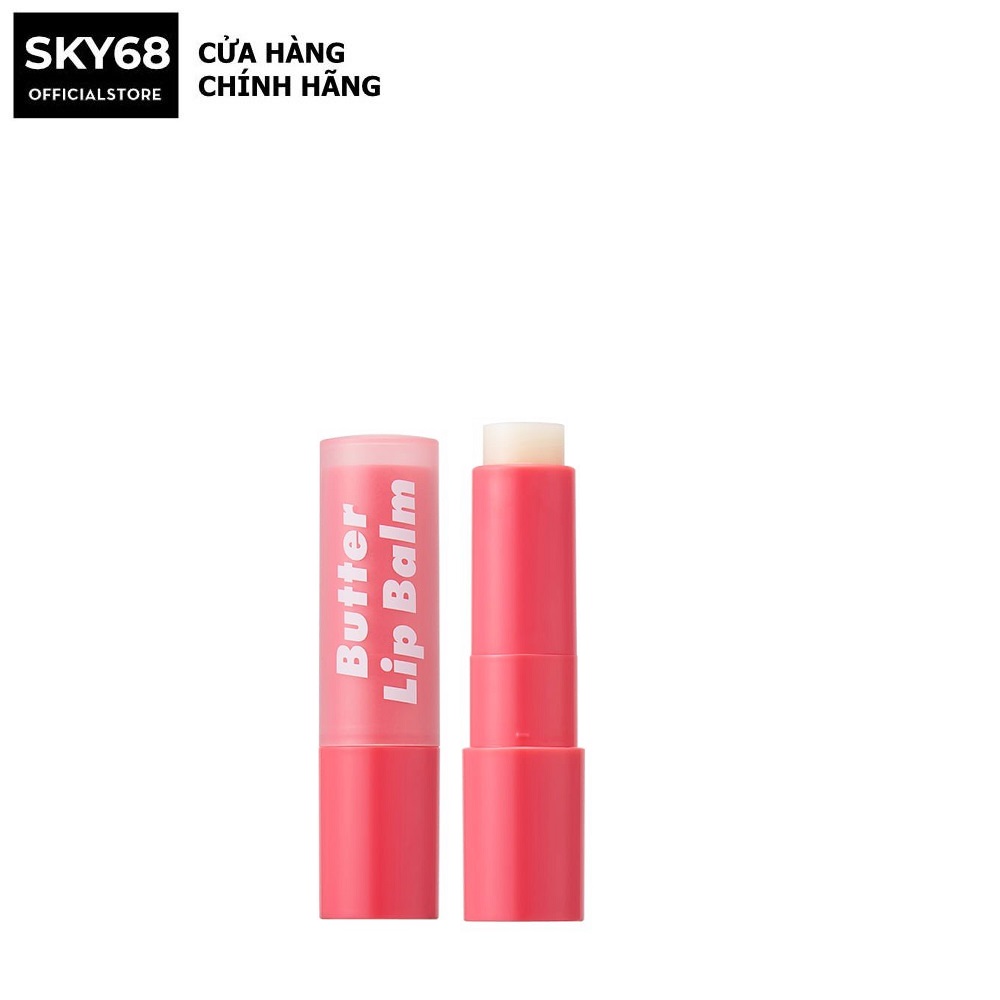 Son dưỡng môi dưỡng ẩm cho môi mềm mại unpa bubi bubi butter lip balm 3.8g