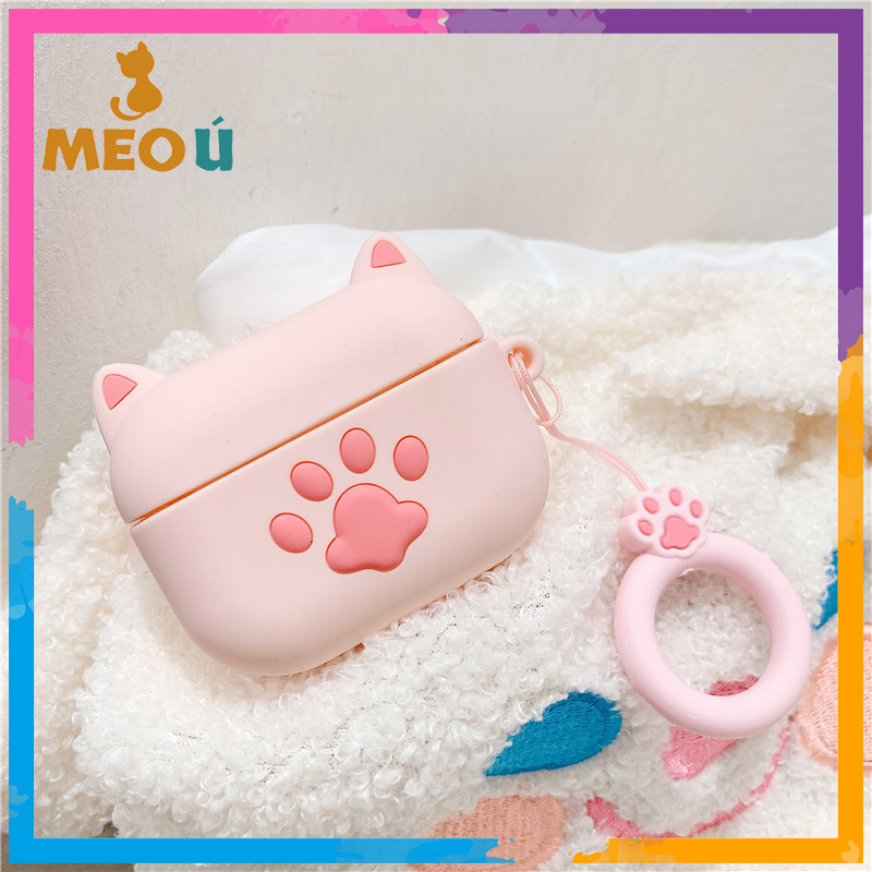 Case Airpods Mèo Hồng cho AirPods 1/2/Pro - airpod case