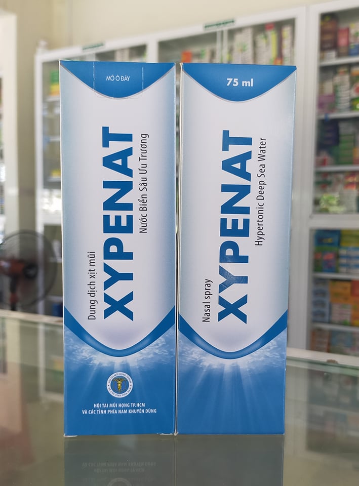 Dung dịch nước muối ưu trương biển sâu xịt mũi xypenat 75ml