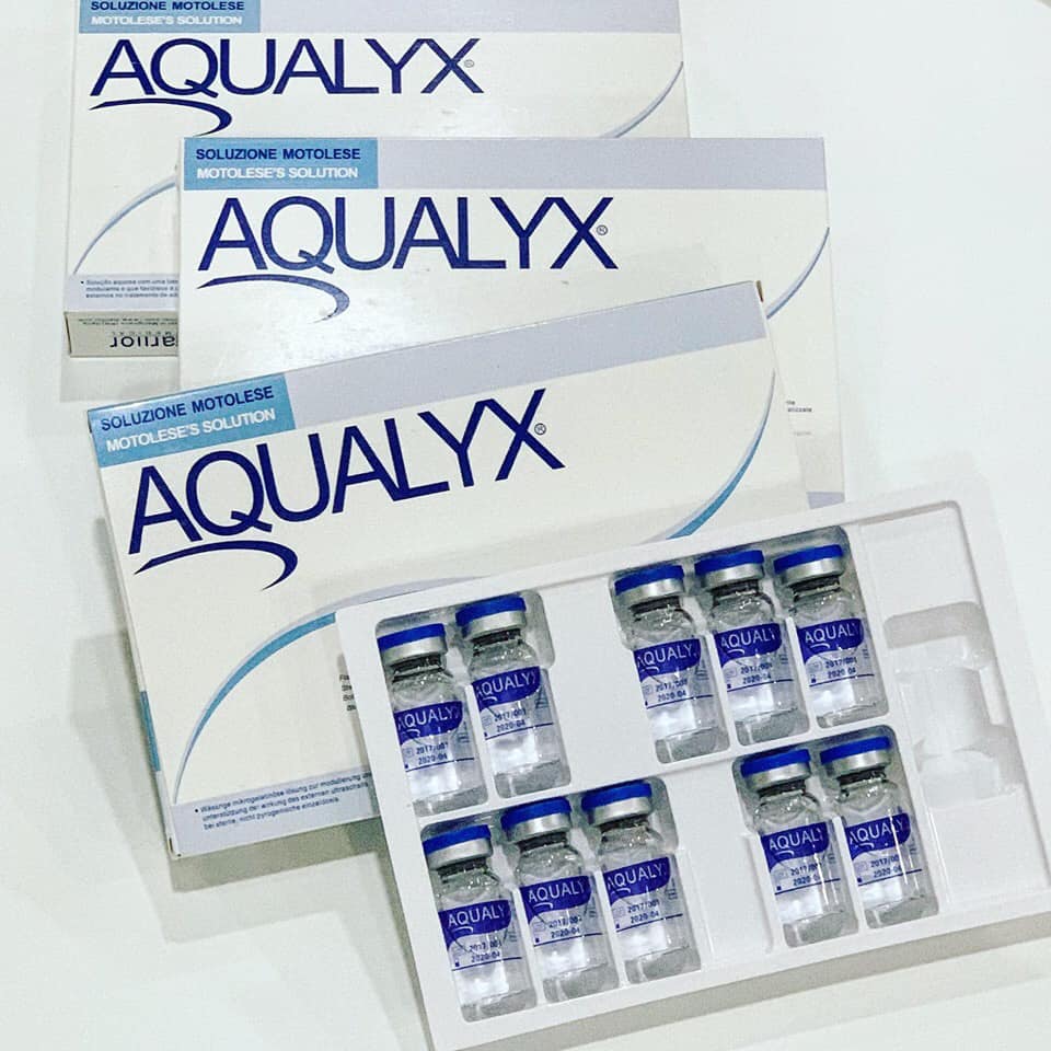Tan mỡ giảm béo aqualyx - 1 hộp 10 lọ 8ml