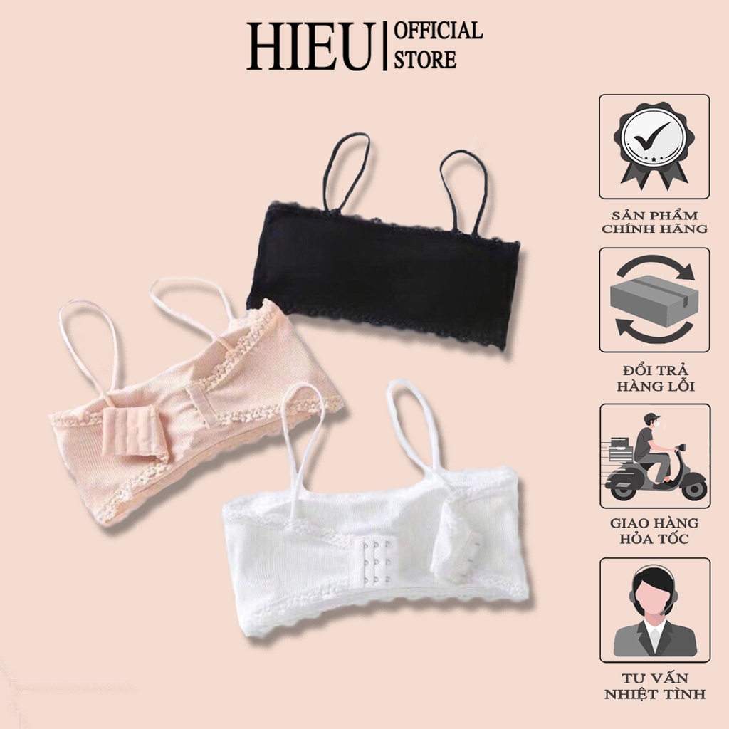 Áo bra 2 dây phối ren- áo bra ren hàng thái cực hot hiếu store 24h - 1914