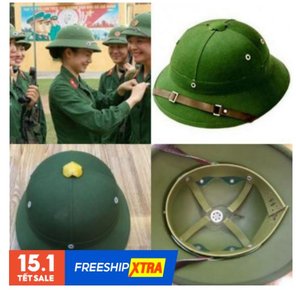 Mũ  Dân Dụng Mũi Xanh Đội Nắng Mưa