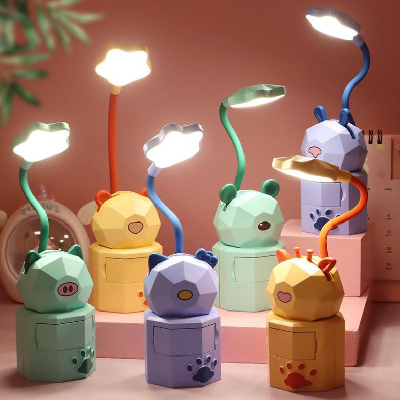 ️️ Đèn LED để bàn học dễ thương- Đèn Động Vật