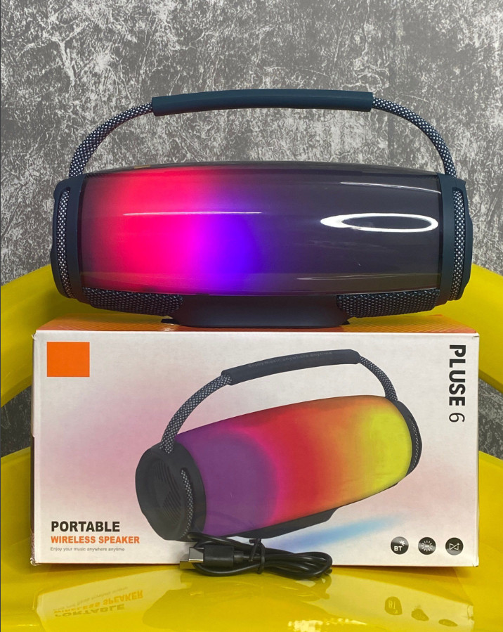 Loa bluetooth jbl pluse 6 mới nhất - loa nghe nhạc âm thanh siêu bass cực mạnh, sống động công suất lớn, đèn led nhiều màu sắc - loa nghe nhạc không dây treble rời khàng nước ipx7 bảo hành 12 tháng