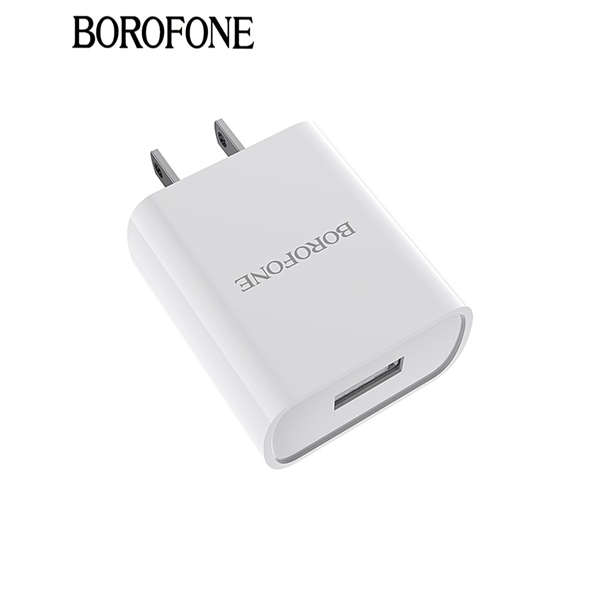 Củ sạc borofone ba20 cổng usb 2.1a, cóc sạc dùng cho iphone, ipad, android - chính hãng