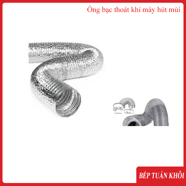Ống bạc thoát khí dài 1m