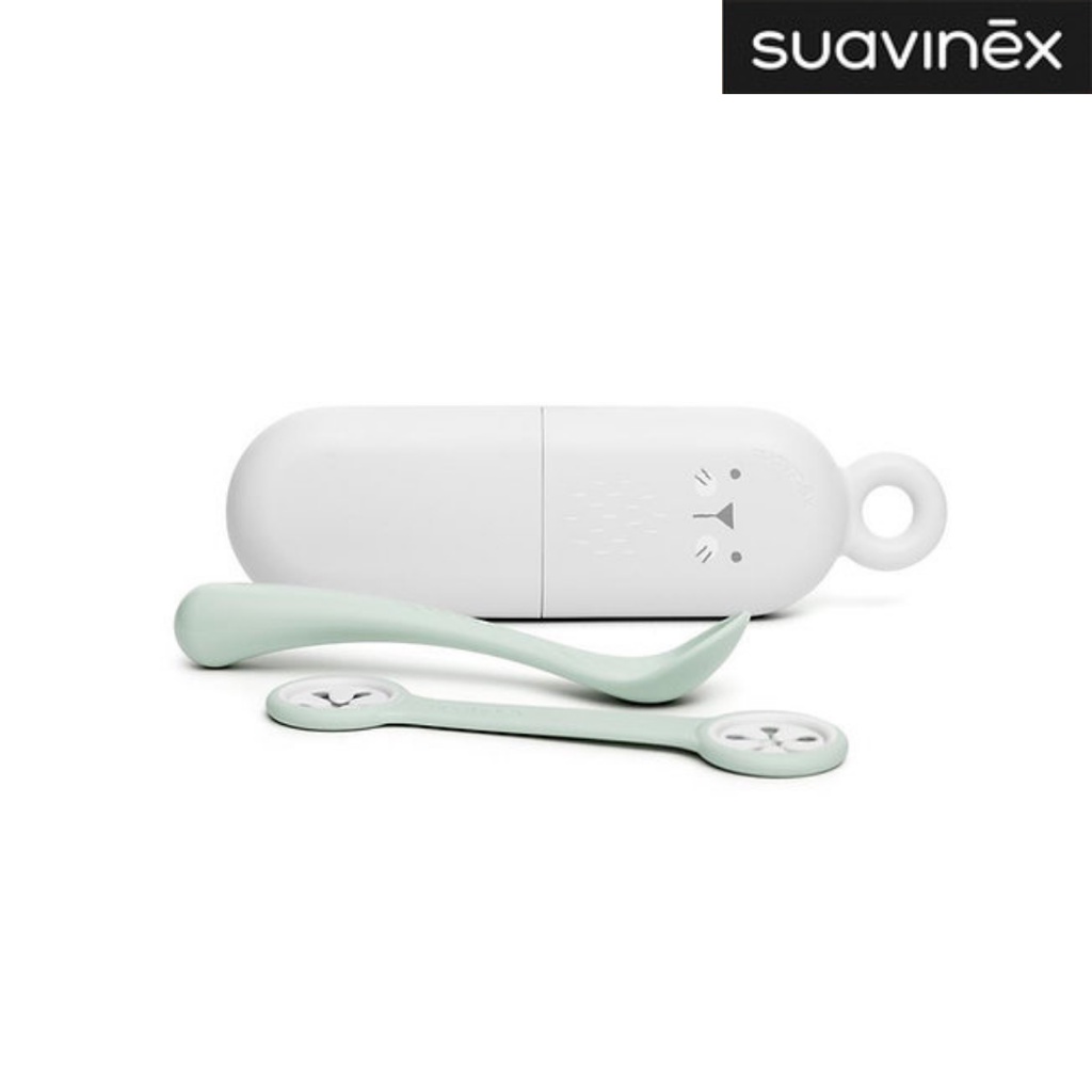 Bộ đồ dùng ăn dặm cho bé Mint Hygge Suavinex