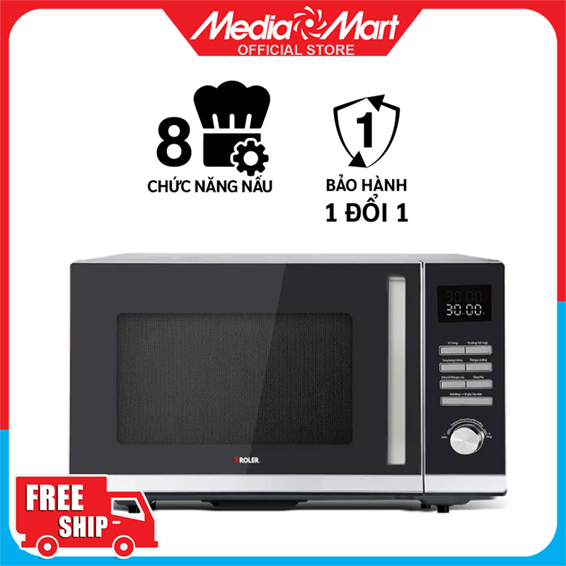 Lò vi sóng điện tử có nướng 30l roler rm-3238a