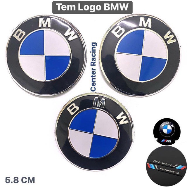 [HCM] Tem nhôm logo BMW