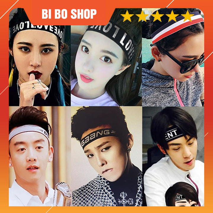 Băng Đô Đội Đầu Cho Nam Nữ Co Giãn Thấm Hút Mồ Hôi Khi Vận Động Thể Thao