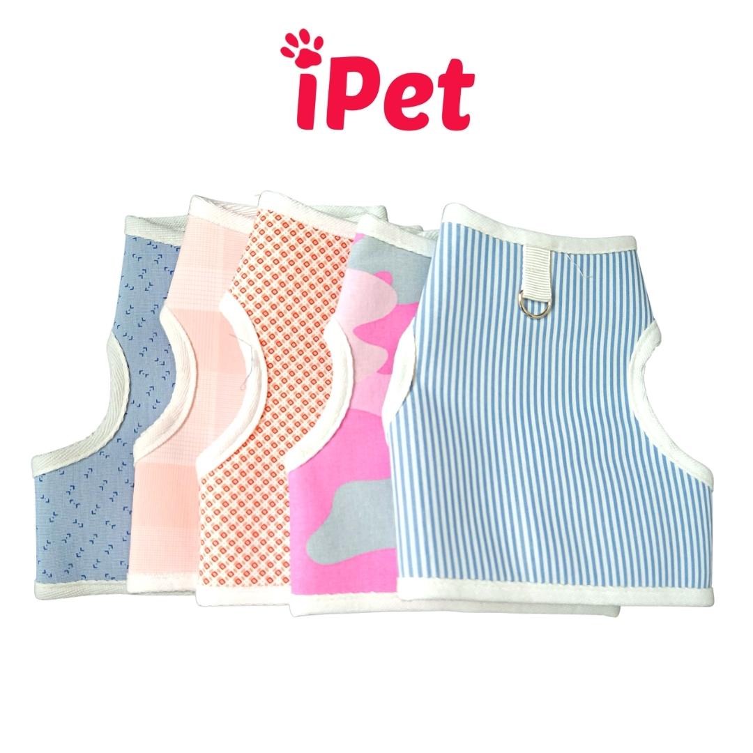 Dây dắt đai lưng yếm cho thú cưng chó mèo dưới 5kg - iPet Shop