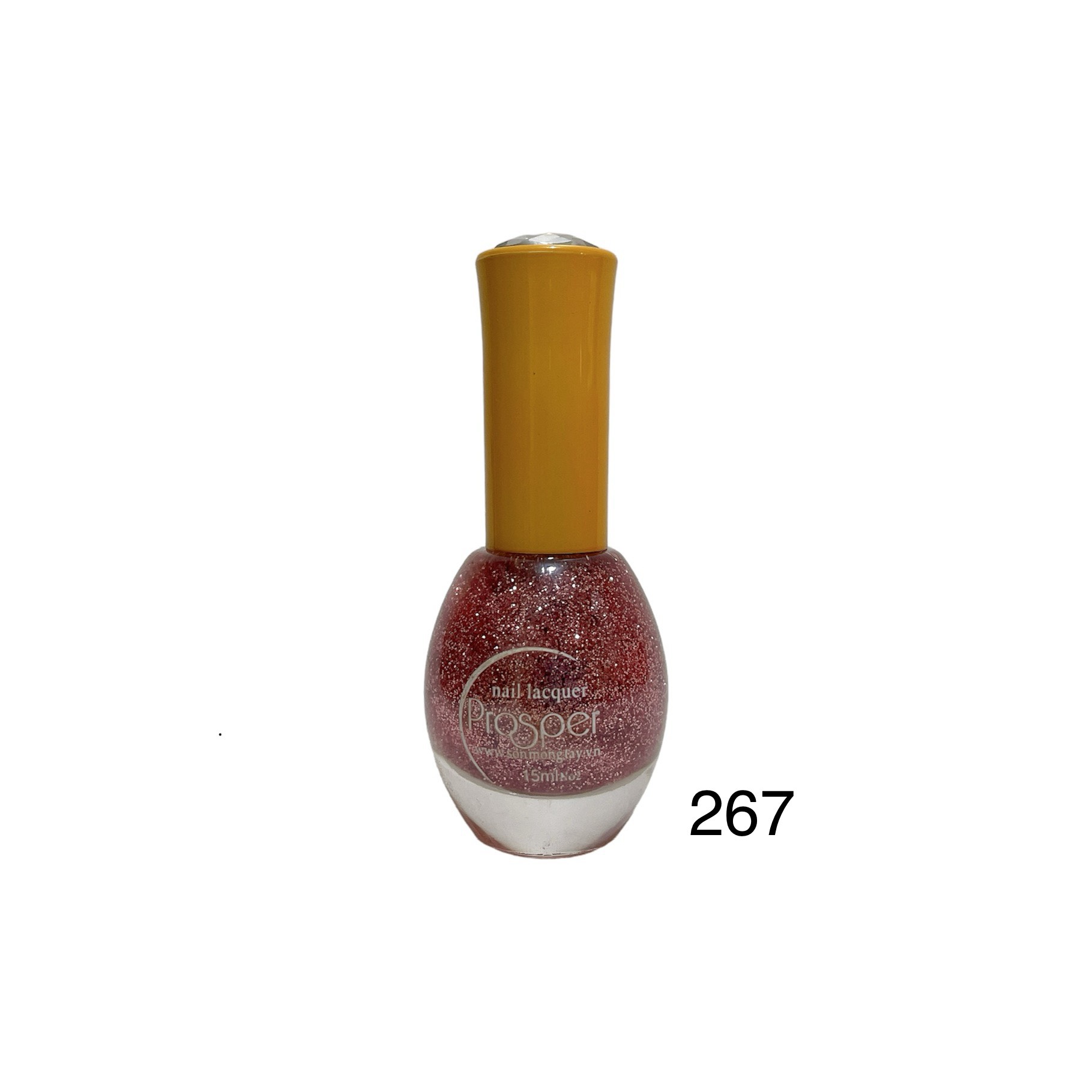 Sơn gel lạnh tự khô prosper - 15ml - kim tuyến