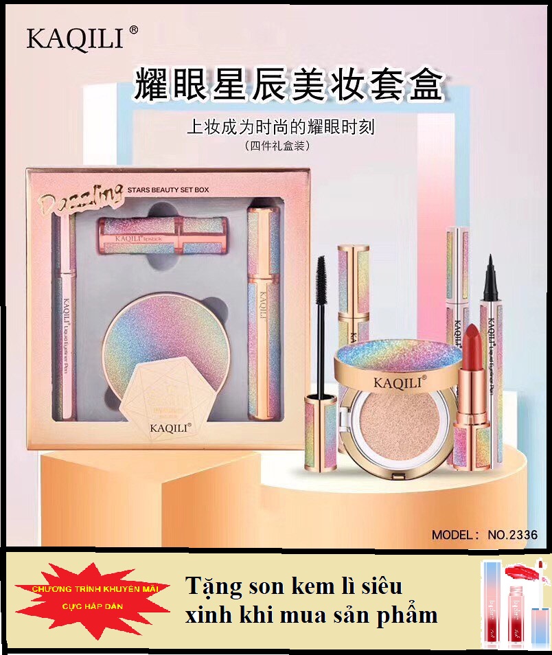 [HCM]Set 4 món Star Box KAQILI Beauty Kim Tuyến Dazzling (tặng son kem)