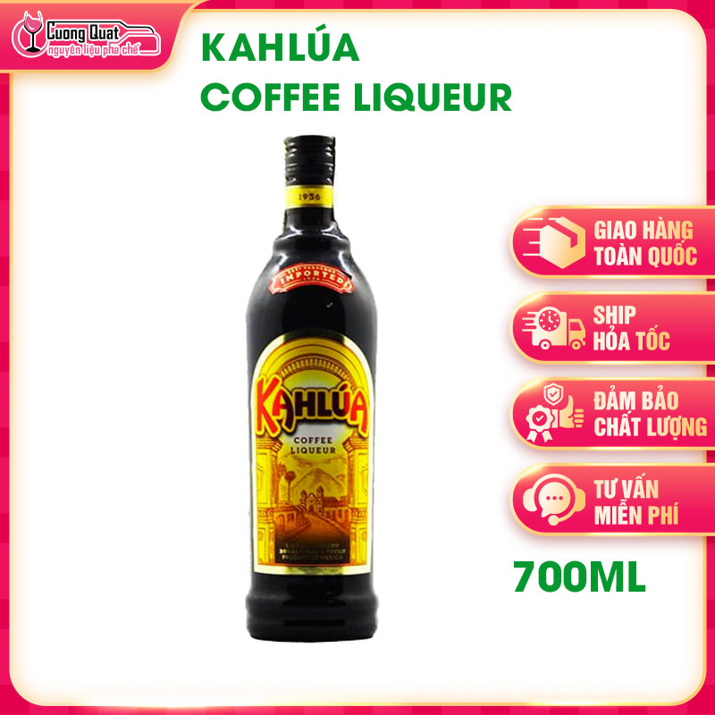 Nguyên liệu Kahlúa The Original, Coffee Liqueur kahlua 700ml