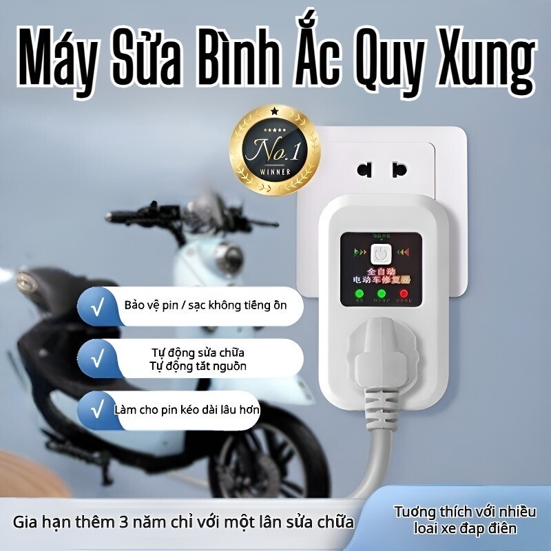Máy Sửa Pin Thông Minh - Thiết Bị Sửa Chữa Pin - Công Nghệ Xung Điện Tử