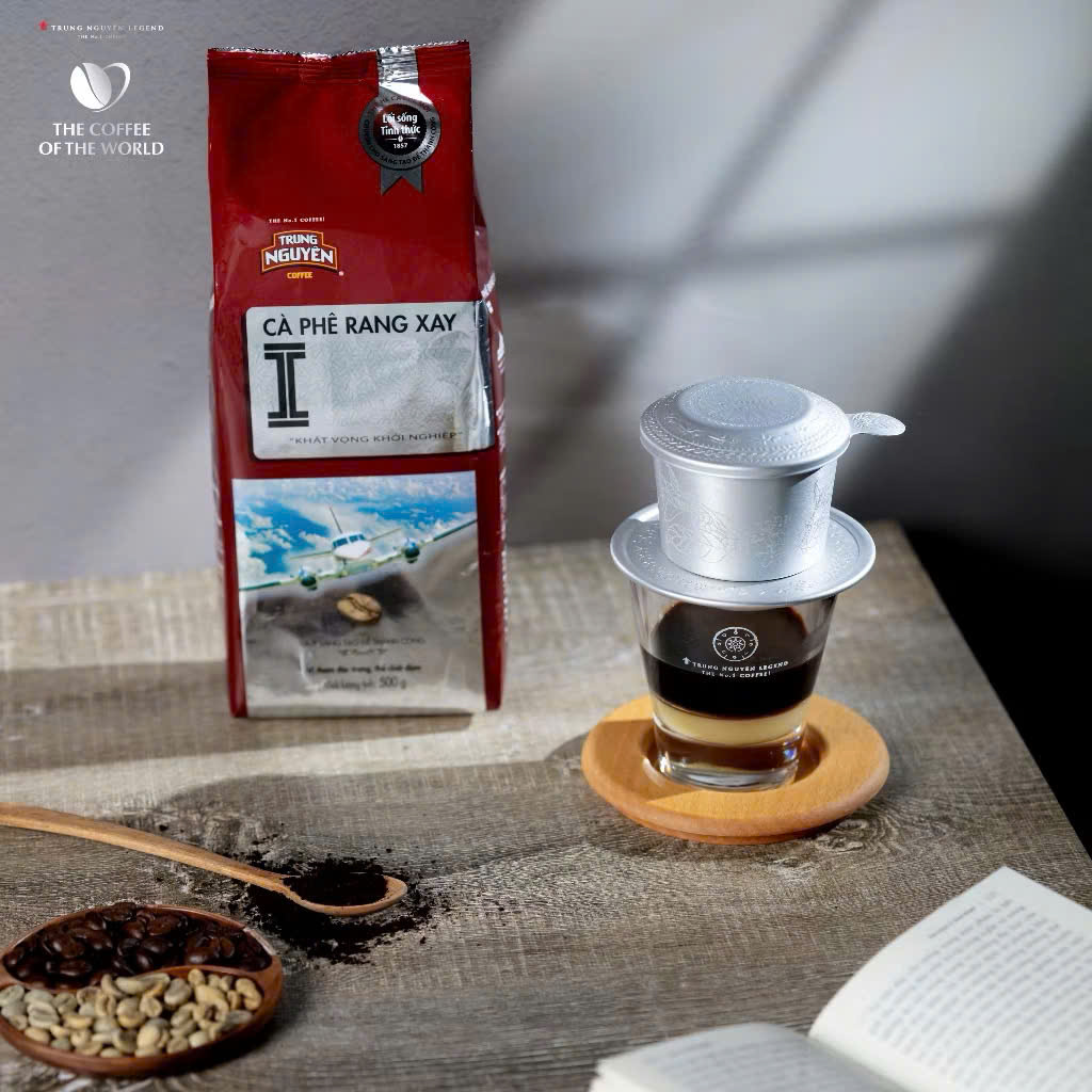 Trung Nguyên Legend , Cà phê rang xay I (Khát vọng) - Bịch 500gr Cafe